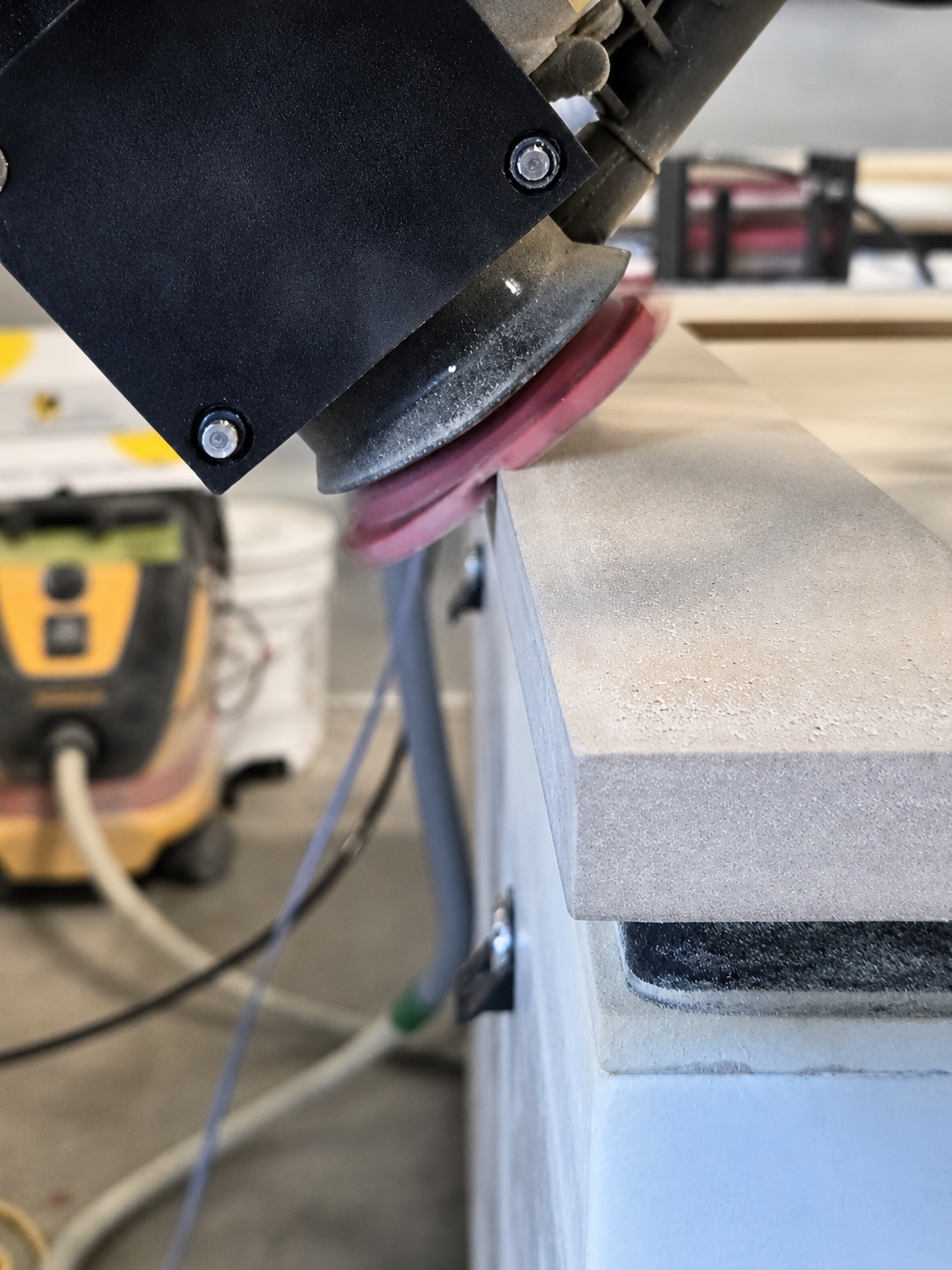 Robotic sanding operation