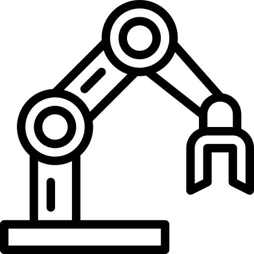 Sanding robot icon